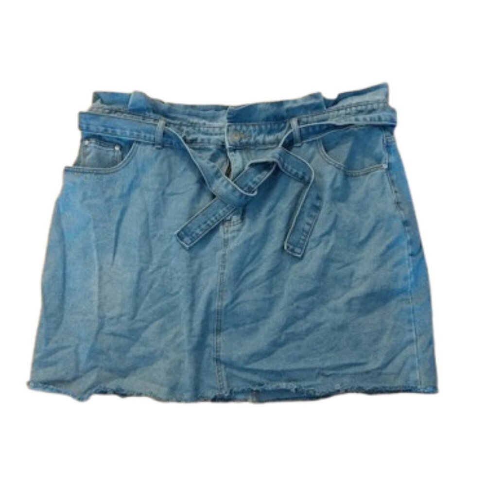 Short Denim Jean Skirt Size 20